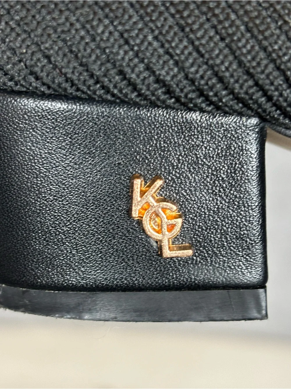Kurt Geiger London Mini Elmer Slip-On Knit Ankle Booties-Black-JUNIOR Size 4